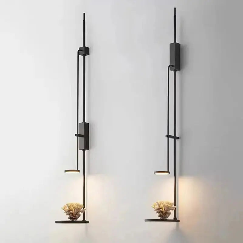 Velran – Unique Design Elegant Black Metal LED Wall Lamp Lampasa.com
