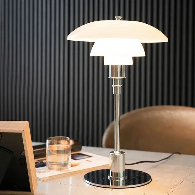 Helga – High-Quality LED Glass Table Lamp for Elegant Lighting Kozyled