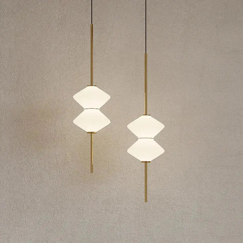 Hedvig – Modern White Glass LED Pendant Lamp Lampasa.com