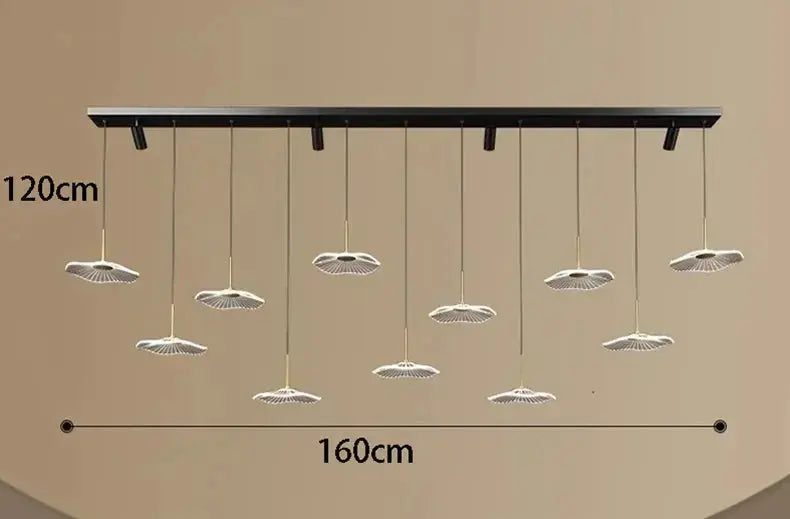 Nyelle – Modern Dimmable LED Dining Table lamp/ Bar Lamp With Spotlights Lampasa.com