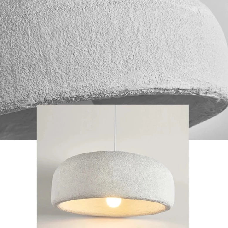 Handmade Japanese Wabi-Sabi LED Pendant Lamp Finn SPINGAR.COM