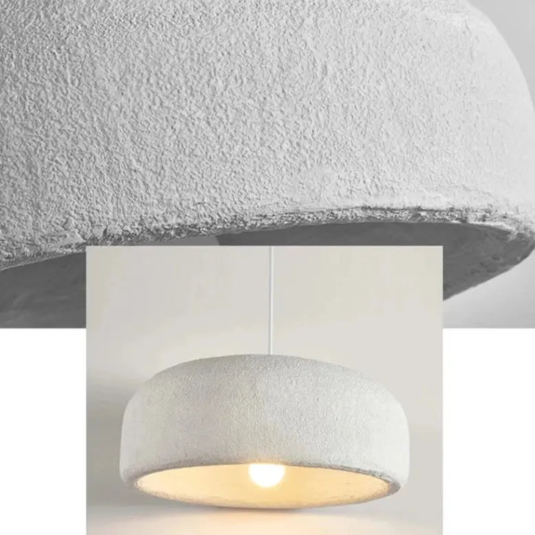 Handmade Japanese Wabi-Sabi LED Pendant Lamp Finn SPINGAR.COM