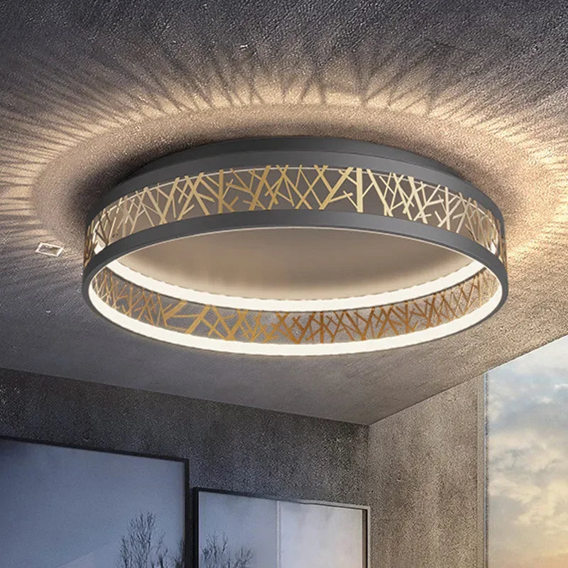 Decorative Dimmable Atmospheric LED Ceiling Lamp Catherine SPINGAR.COM