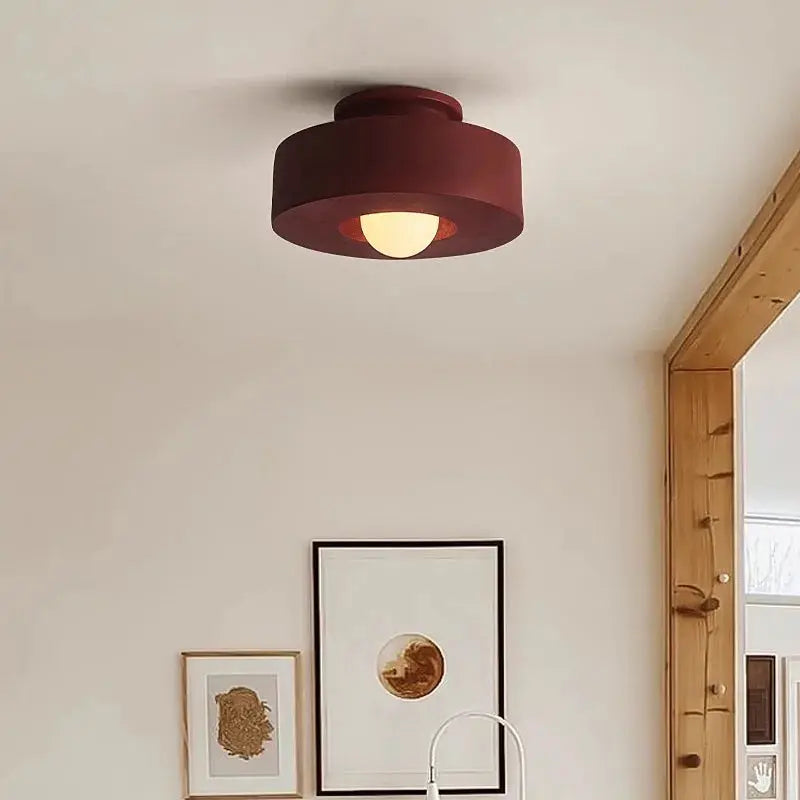 Kaja – Handmade Nordic Minimalist LED Ceiling Lamp for Simple, Elegant Lighting Kozyled