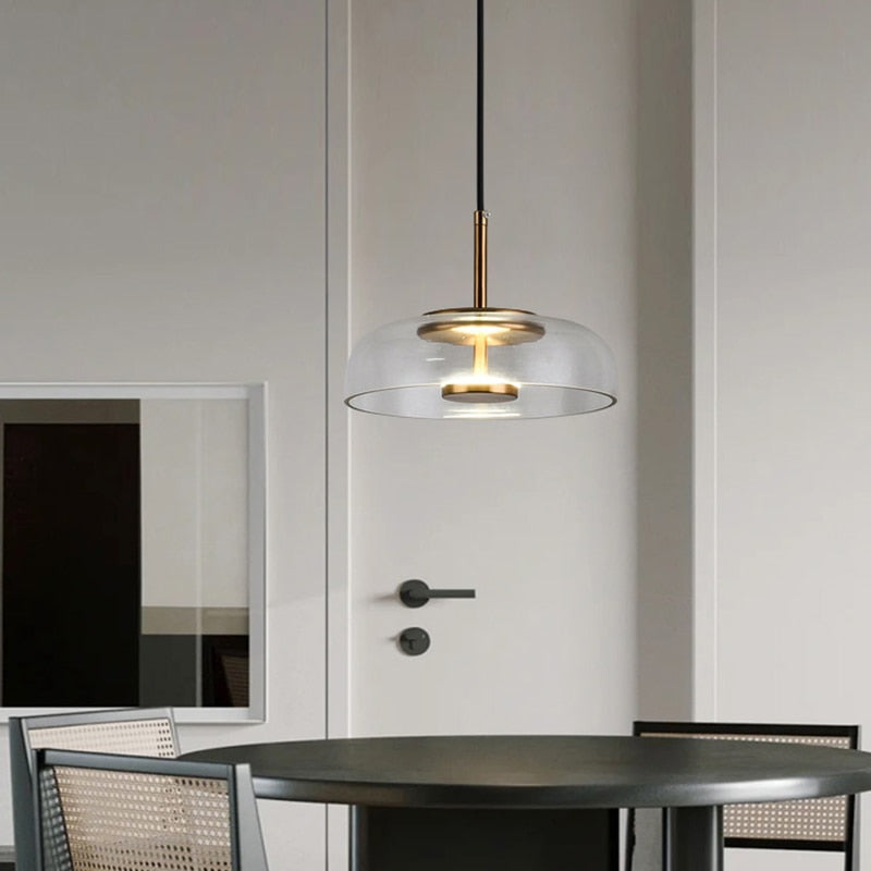 Modern Glass LED Pendant Lamp Orsola SPINGAR.COM