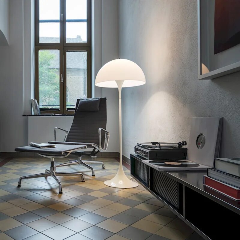 Minimalist Mushroom Shape LED Floor Lamp/ Table lamp Noak SPINGAR.COM