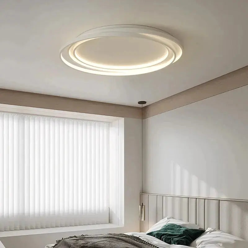 Nuvin – Modern Layered Frame Dimmable Round LED Ceiling Lamp Lampasa.com