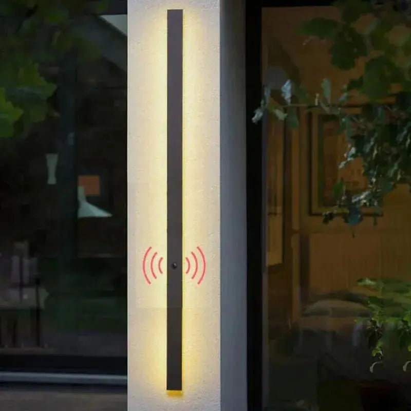 Ebba – Modern Motion Sensor Waterproof IP65 Outdoor Wall Lamp for Secure Lighting Kozyled