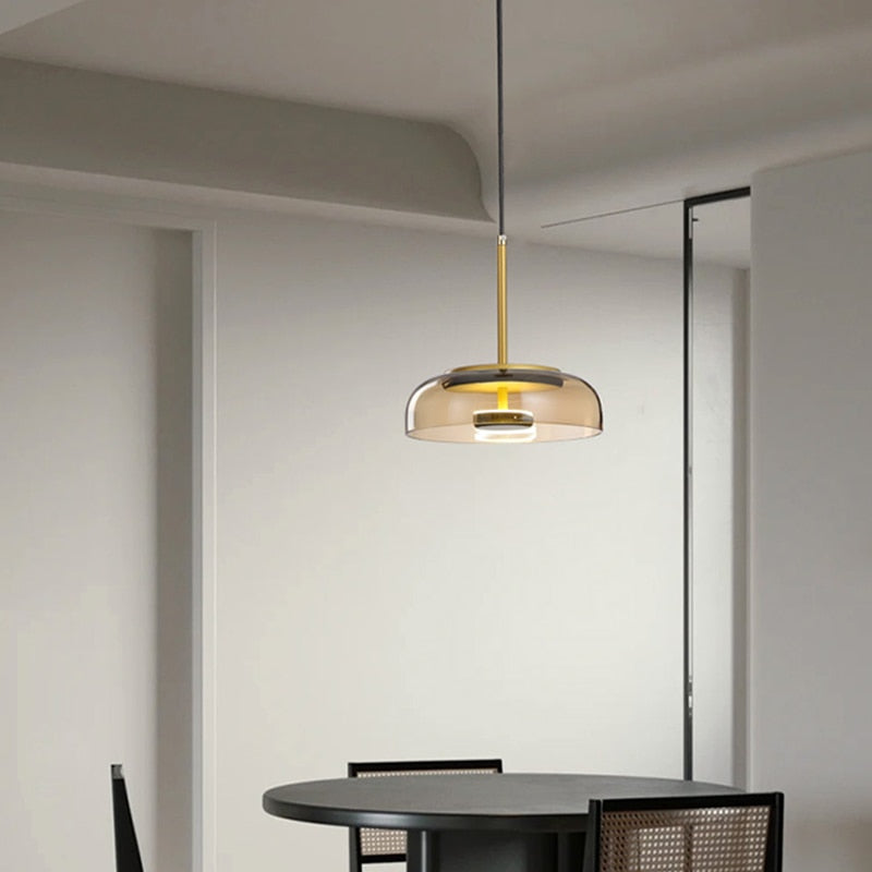 Modern Glass LED Pendant Lamp Orsola SPINGAR.COM