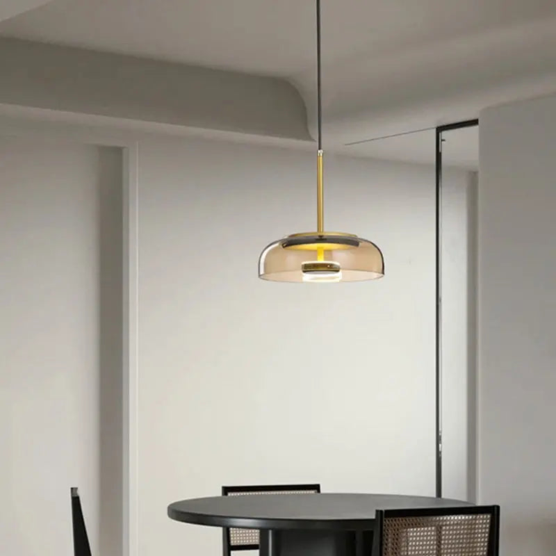 Modern Glass LED Pendant Lamp Orsola SPINGAR.COM
