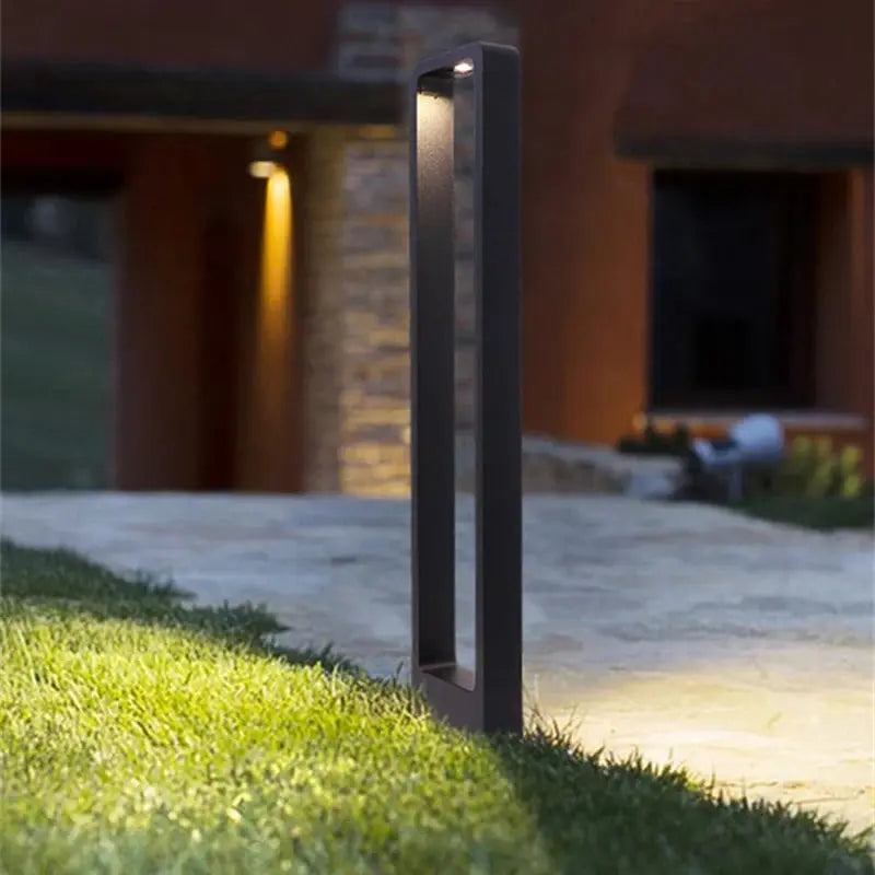 Modern Arch-Shaped IP65 Outdoor LED Floor Lamp for Stylish, Durable Lighting Kozyled