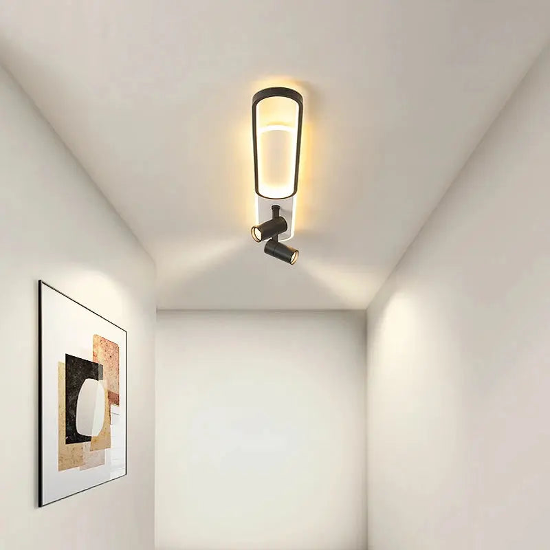Jensen – Modern LED Ceiling Lamp with Adjustable Spotlights for Focused Lighting Kozyled