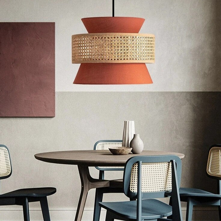 Creative Design Handmade Rattan Pendant Lamp Olan SPINGAR.COM