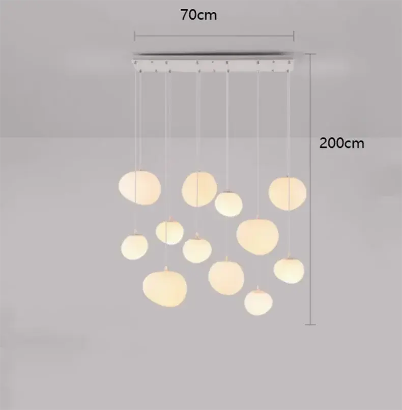 Elandra – Modern Acrylic Dimmable LED Pendant Chandelier Lampasa.com