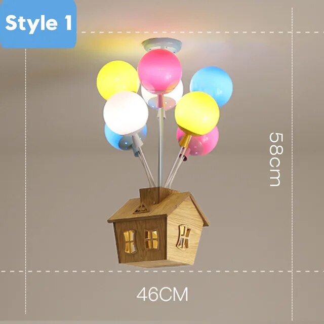 Flying Balloon House LED Lamp Afonso™ Spingar.com