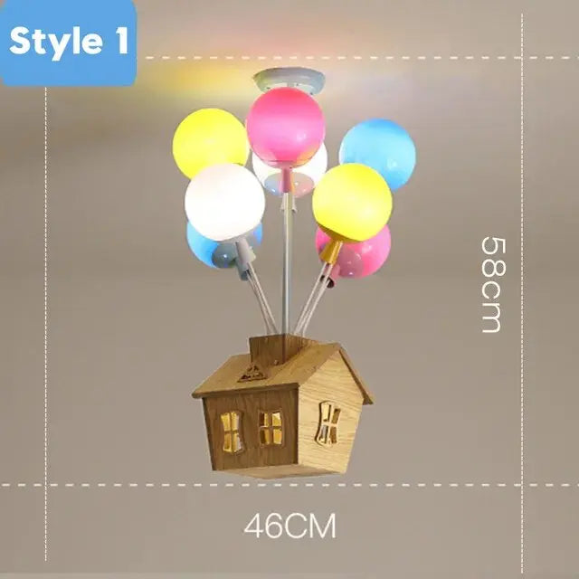 Flying Balloon House LED Lamp Afonso™ Spingar.com