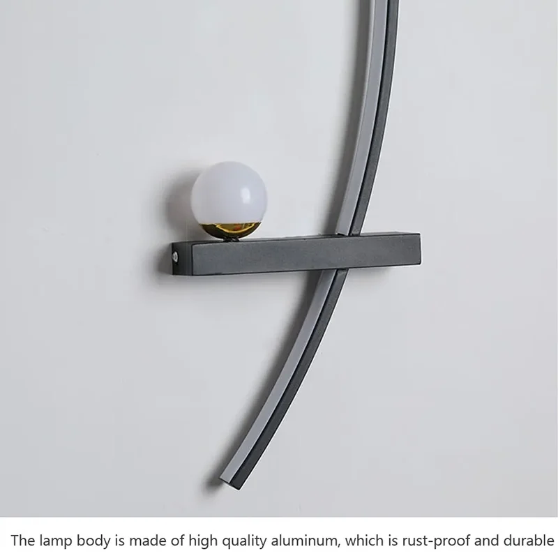 Modern Minimalist Creative LED Wall Lamp Wayde SPINGAR.COM