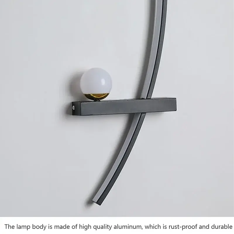 Modern Minimalist Creative LED Wall Lamp Wayde SPINGAR.COM