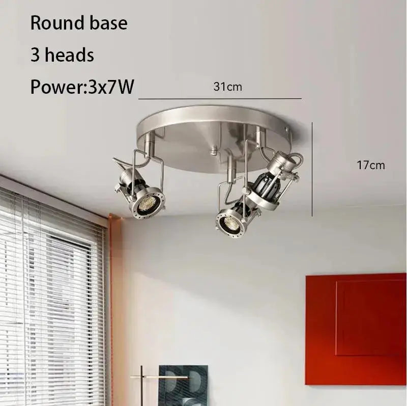 Tormod – Industrial Adjustable LED Spotlight Lampasa.com