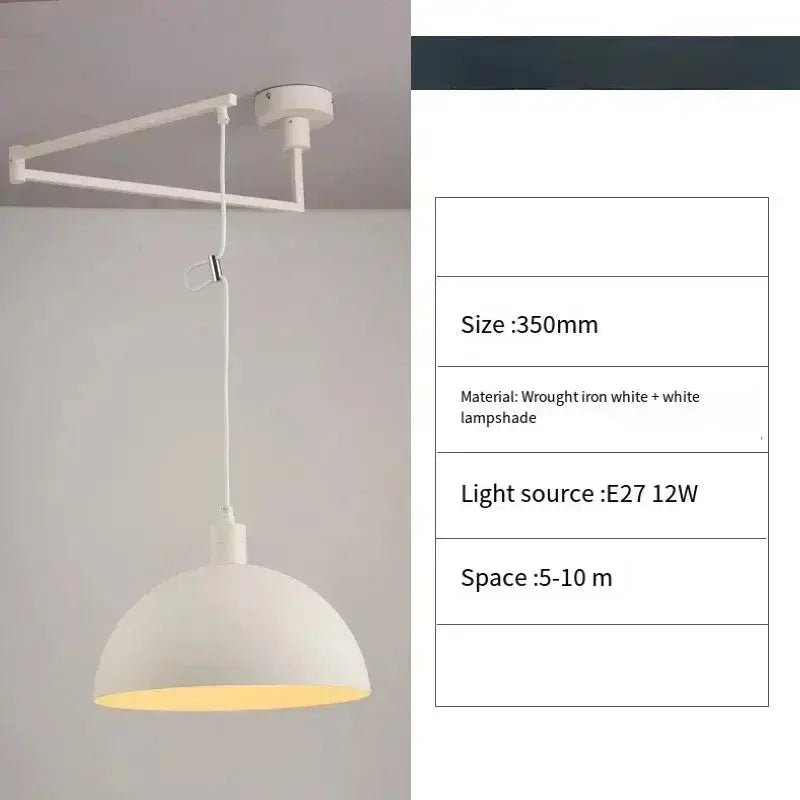 Draxel – Modern Retro Telescopic LED Pendant Lamp Lampasa.com