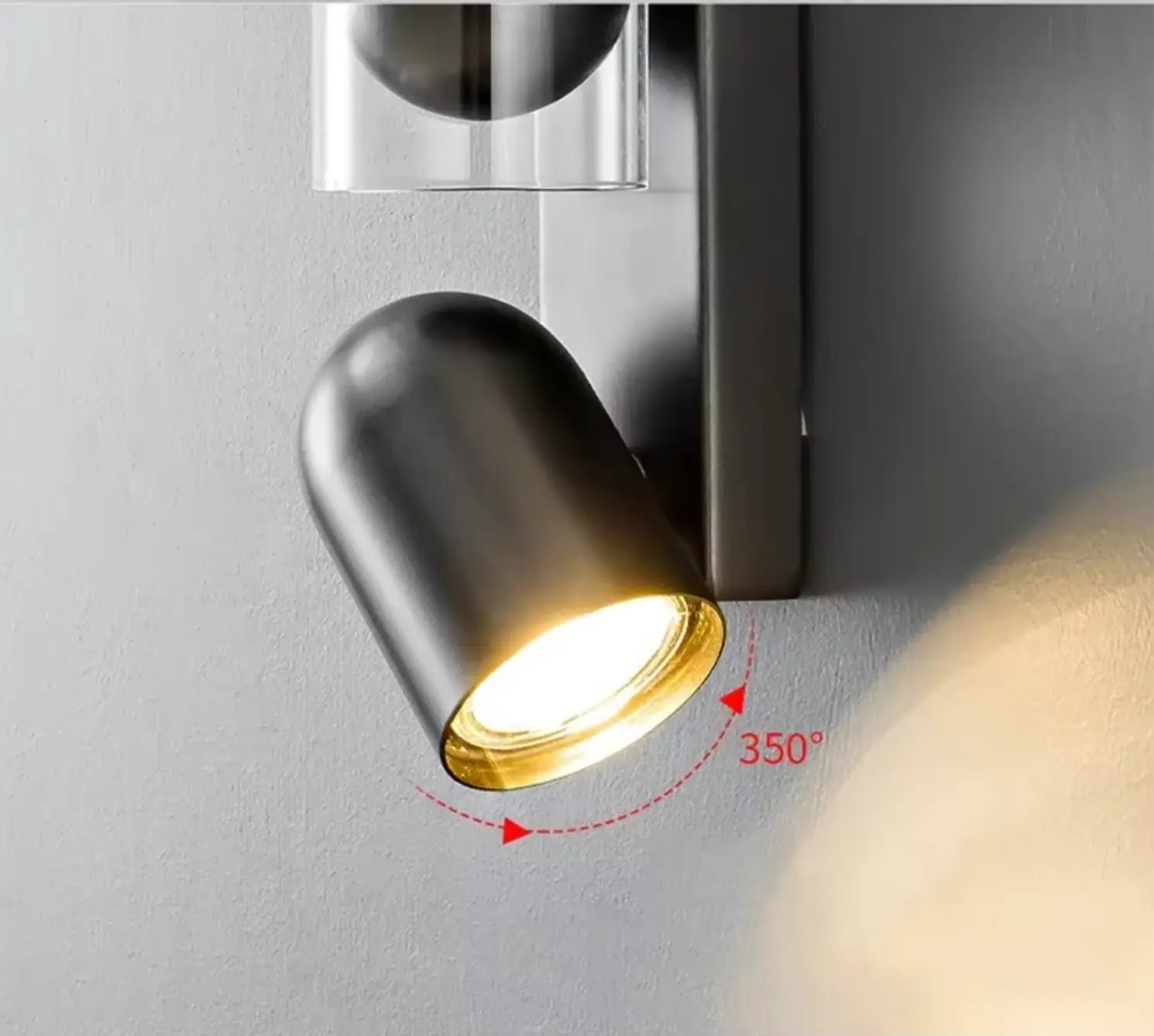 Mia – Postmodern Adjustable Head LED Wall Lamp for Versatile Lighting Kozyled