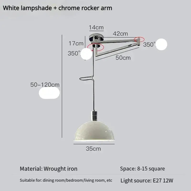 Draxel – Modern Retro Telescopic LED Pendant Lamp Lampasa.com