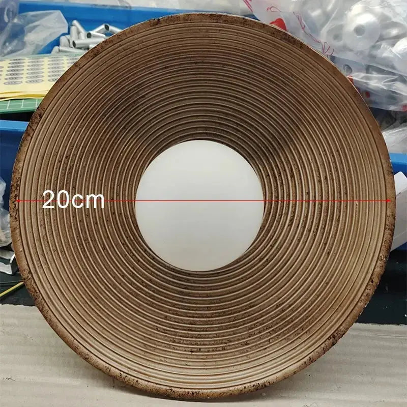 Elton – Round Retro LED Wall Light Lampasa.com