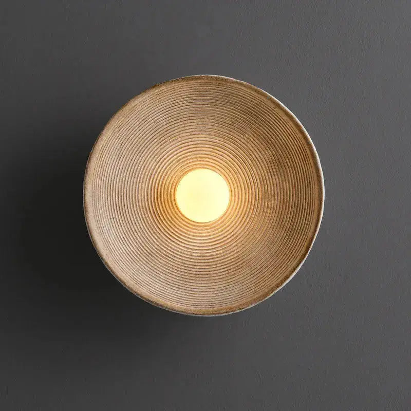 Elton – Round Retro LED Wall Light Lampasa.com