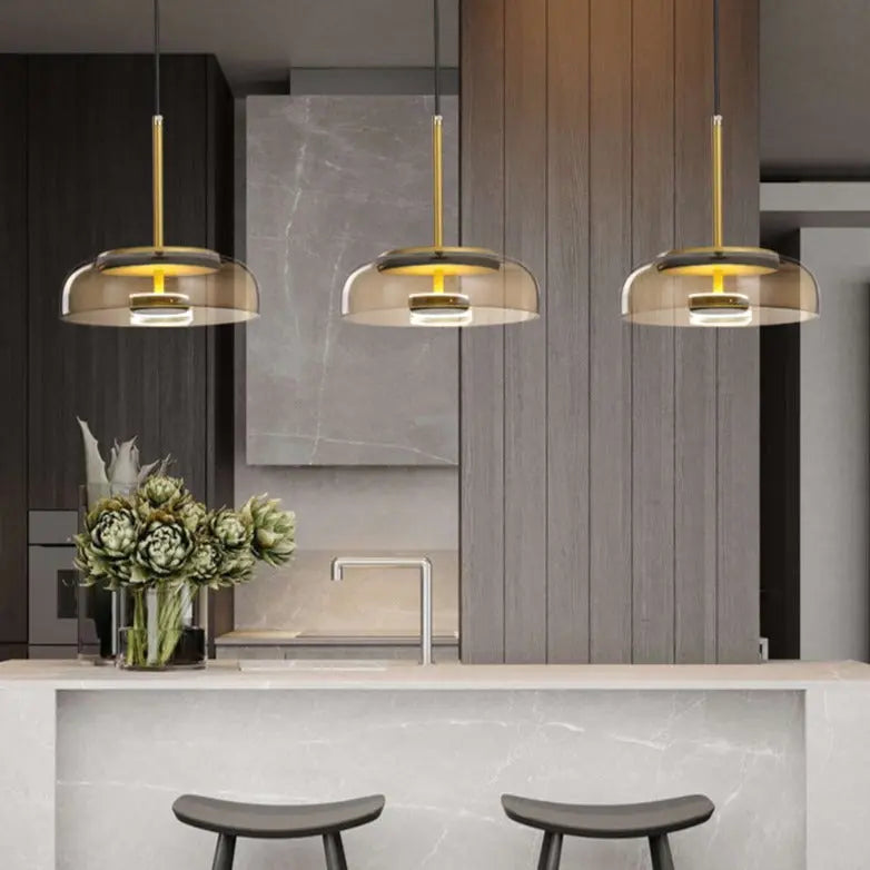 Modern Glass LED Pendant Lamp Orsola SPINGAR.COM