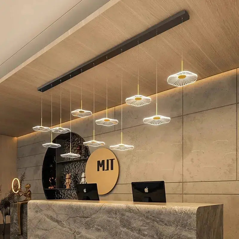 Nyelle – Modern Dimmable LED Dining Table lamp/ Bar Lamp With Spotlights Lampasa.com