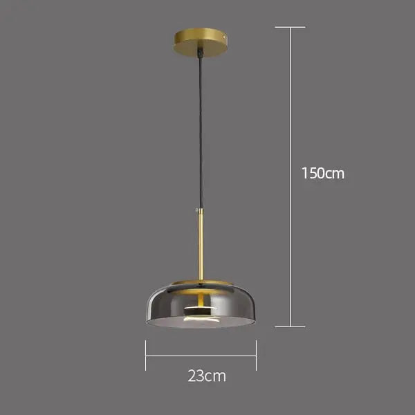 Modern Glass LED Pendant Lamp Orsola SPINGAR.COM