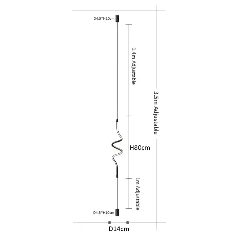 Minimalist Modern LED Floor Lamp Bjorn SPINGAR.COM