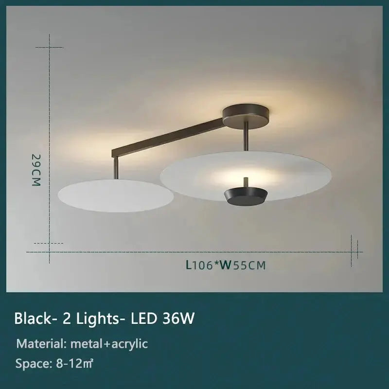 Steinar – Artistic Acrylic LED Dimmable Ceiling lamp Lampasa.com