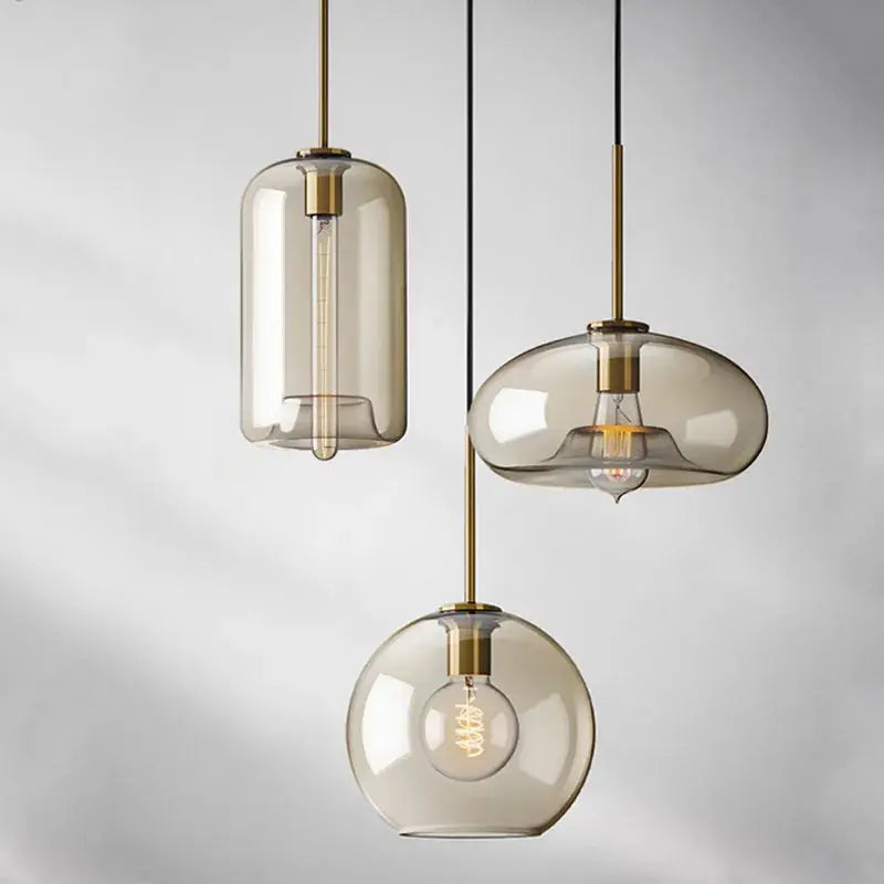 Modern Scandinavian Design Industrial Decor Pendant Lamp Tuula SPINGAR.COM