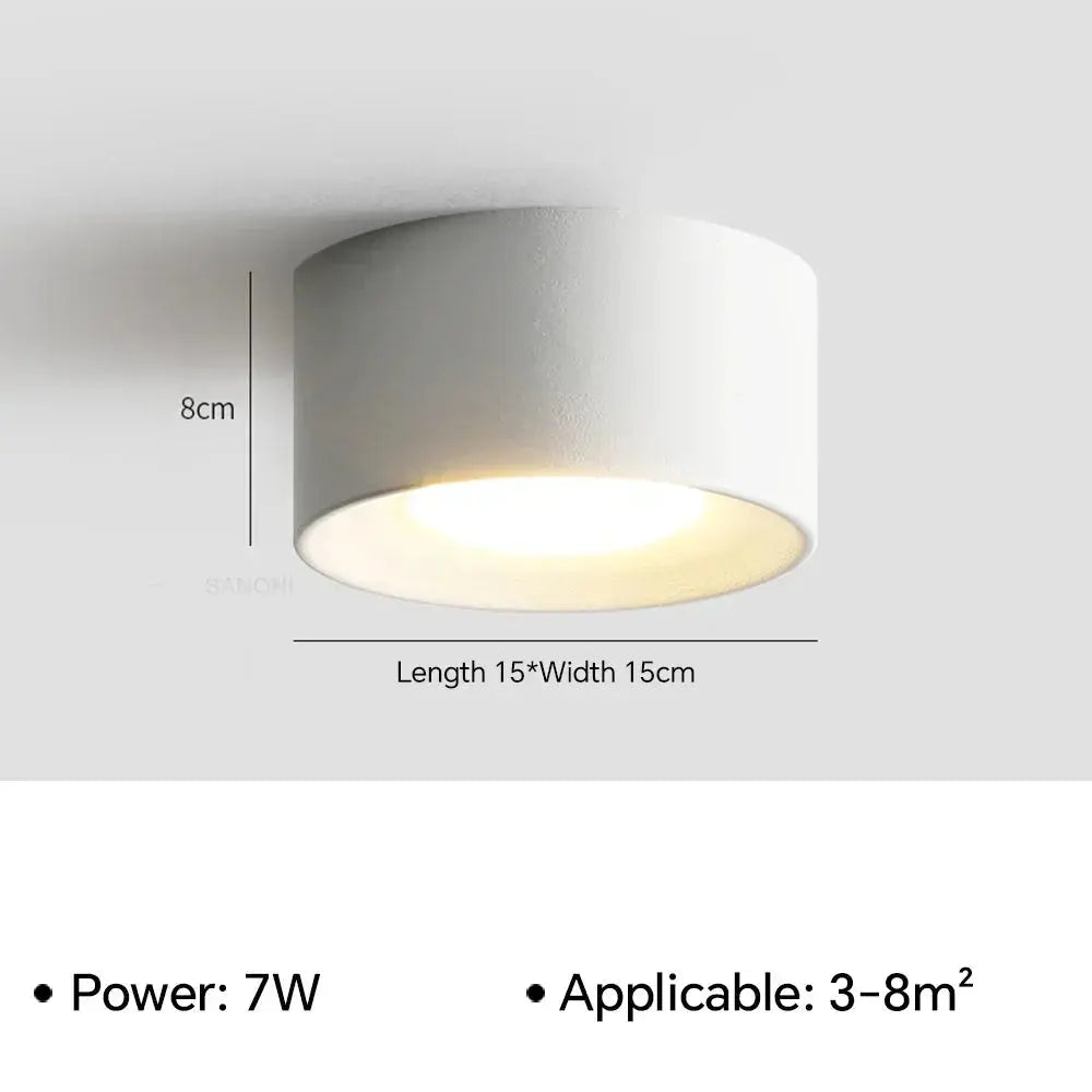 Mare – Modern LED Ceiling Lamp with Adjustable Spotlights for Focused Lighting Kozyled