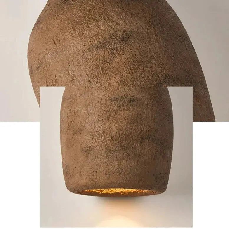 Handmade Japanese Wabi Sabi LED Pendant Lamp Satoko SPINGAR.COM