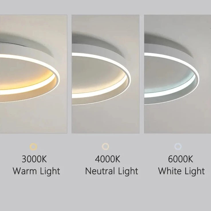 Modern Scandinavian Design Dimmable LED Ceiling Lamp Sander SPINGAR.COM