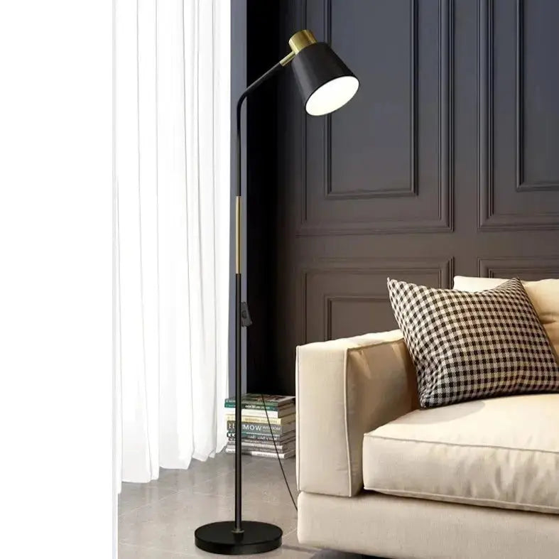 Rivien – Nordic Adjustable Head LED Floor Lamp Lampasa.com