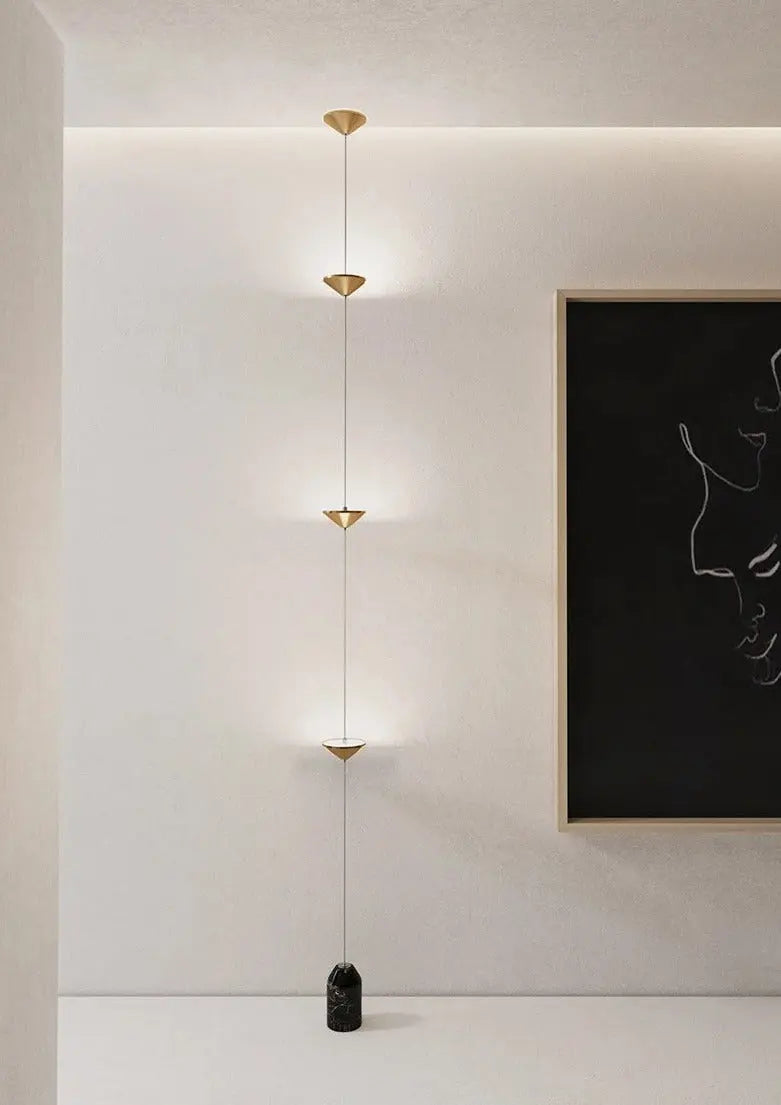 Minimalist Living Room/Hallway Designer LED Wall/Floor Lamp Asta SPINGAR.COM