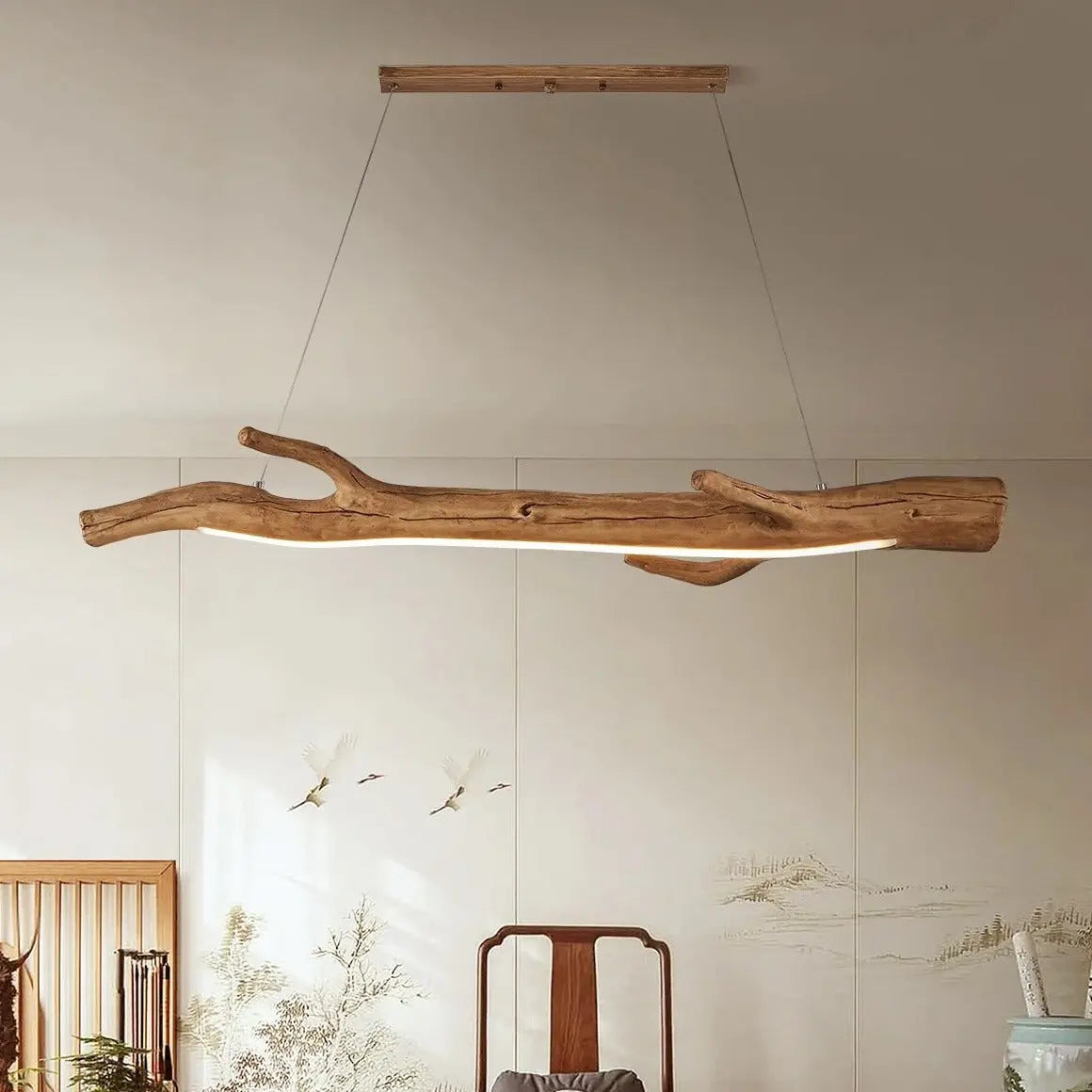 Vintage Resin Branches LED Pendant Lamp Linnea SPINGAR.COM