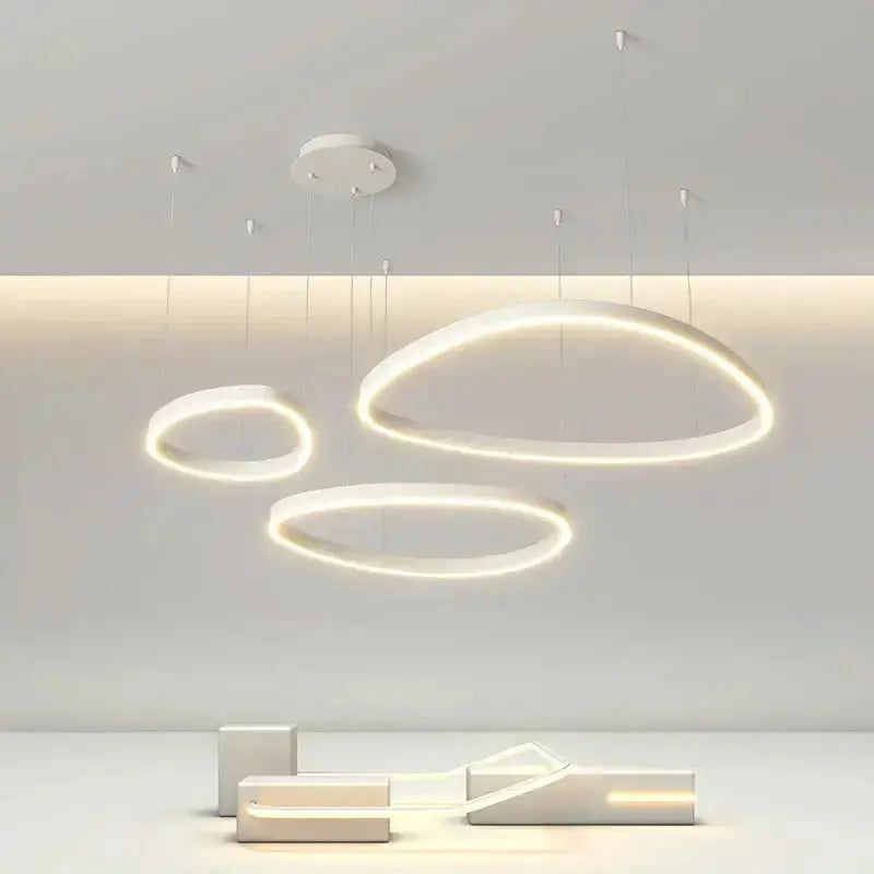 Astrid – Modern Brushed Dimmable LED Ceiling Light with Elegant Ring Design Kozyled.com