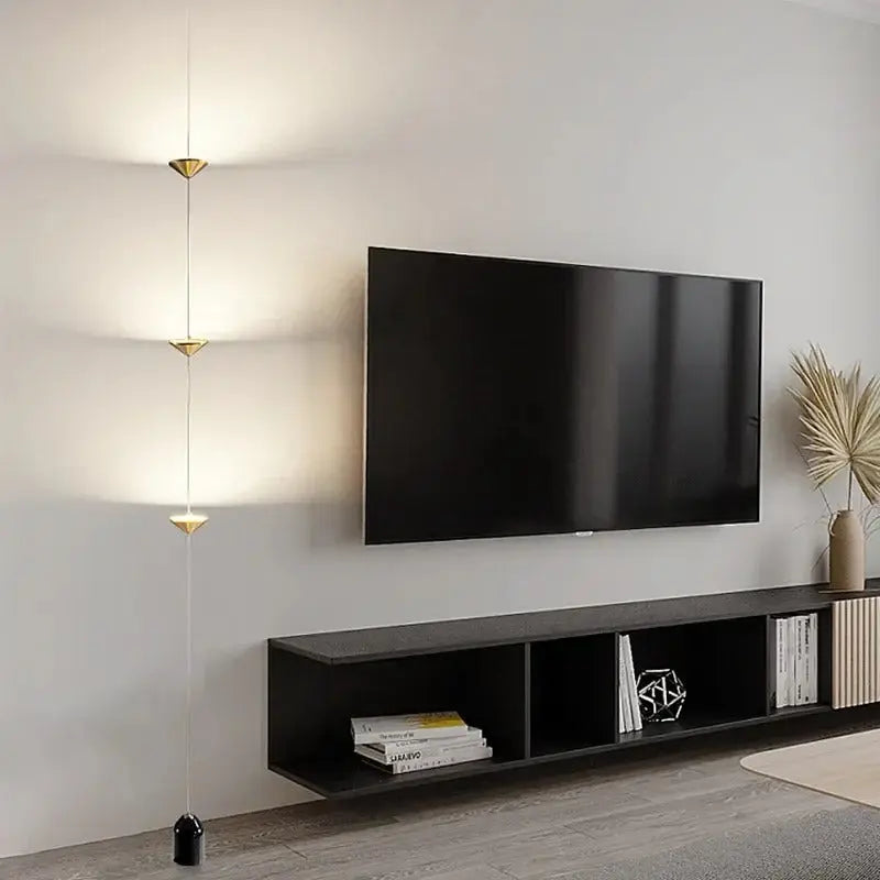 Minimalist Living Room/Hallway Designer LED Wall/Floor Lamp Asta SPINGAR.COM