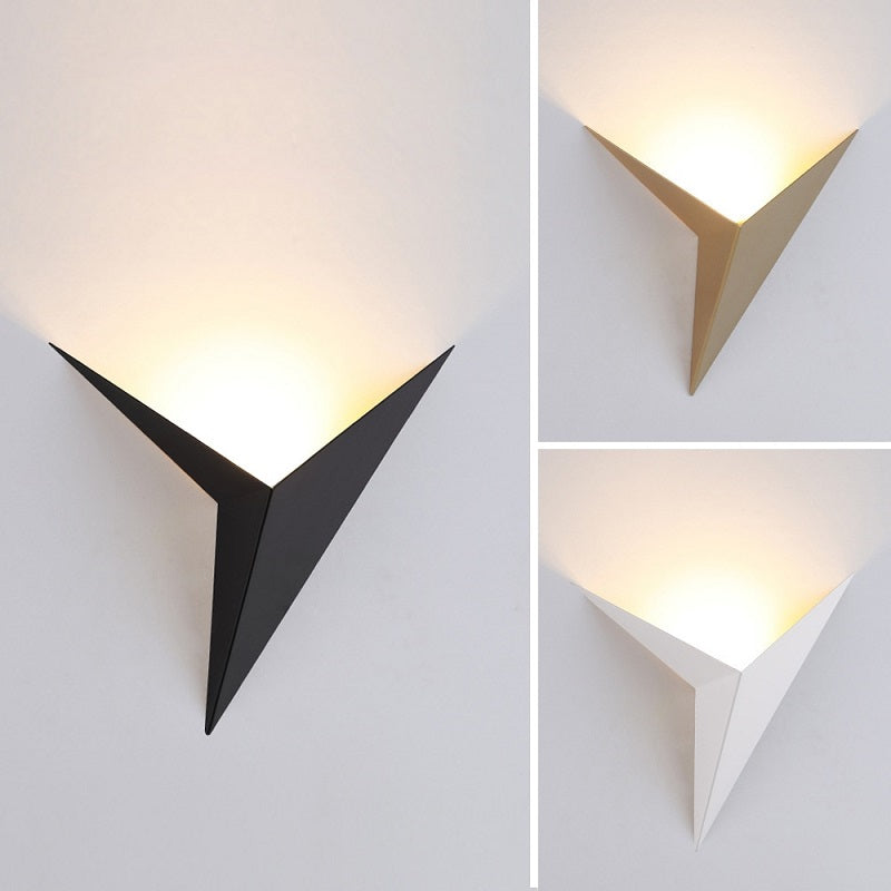 Modern Triangle Shape LED Wall Light Silvano™ ( OUTLET DEAL! ) Spingar.com