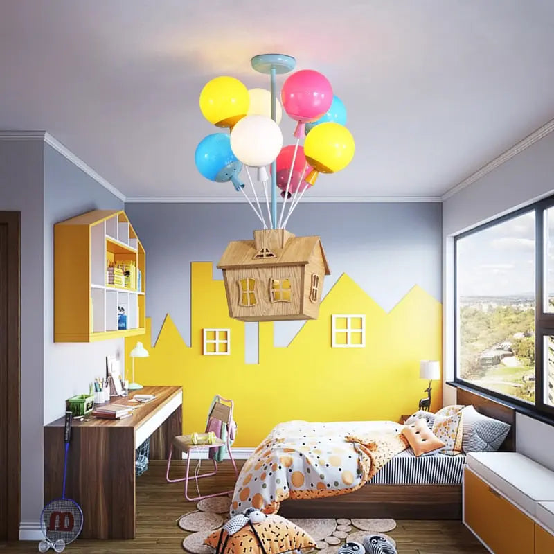 Flying Balloon House LED Lamp Afonso™ Spingar.com
