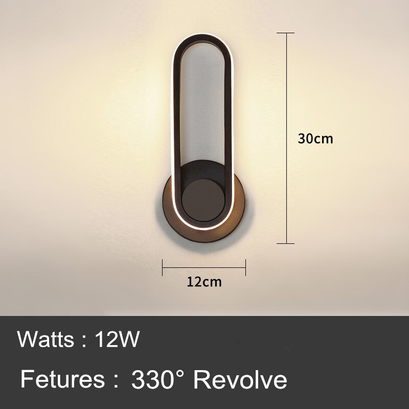 330° Rotation LED Wall Light Maximo™ Spingar.com