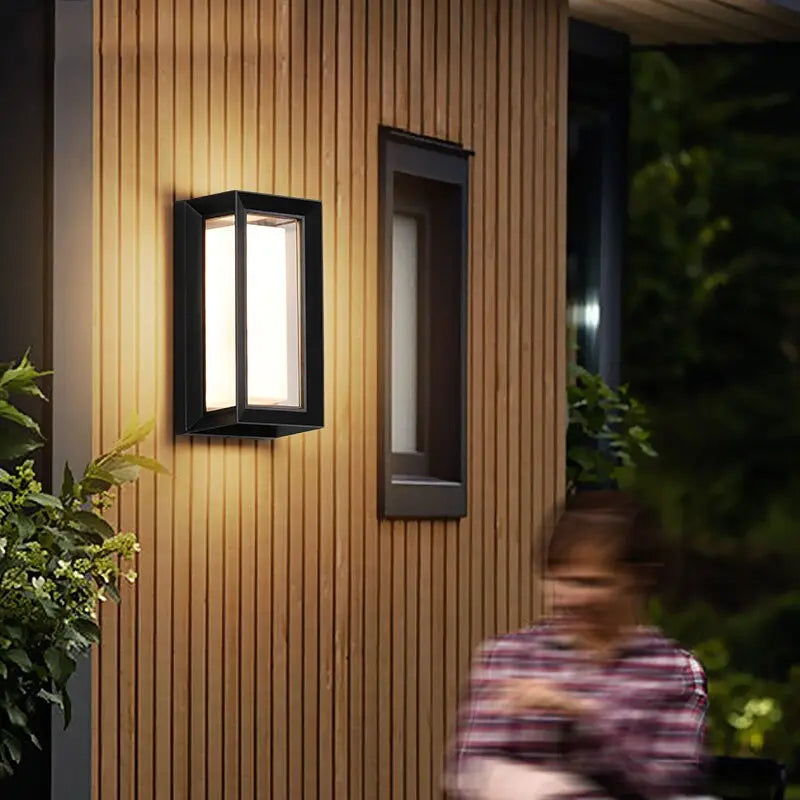 Outdoor LED Wall Lamp Hedvig ( with motion sensor ) SPINGAR.COM