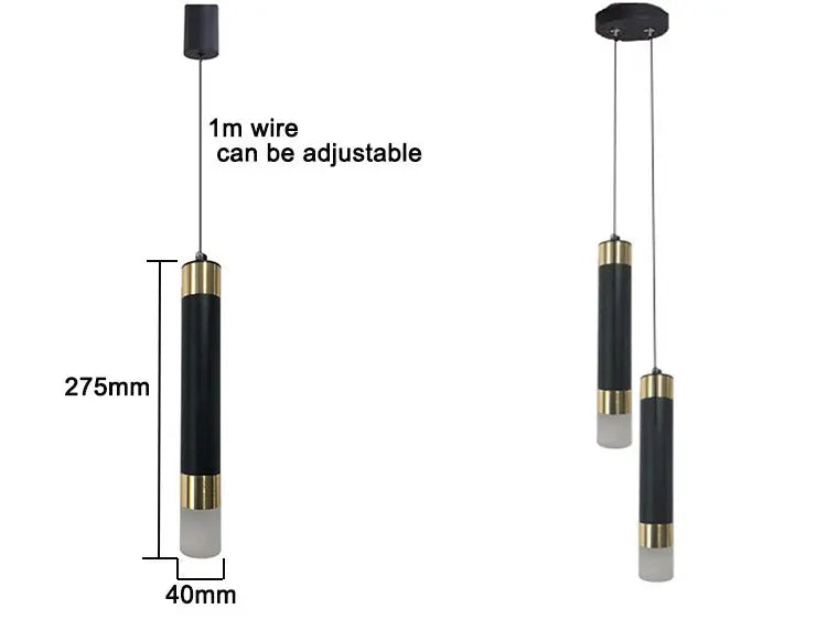 Delicate Minimalist LED Pendant Lamp Birna SPINGAR.COM