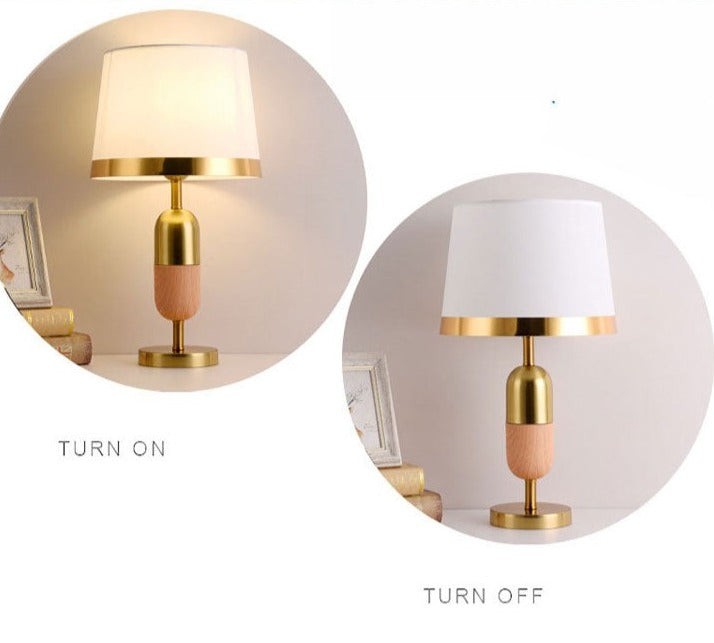 Luxury Creative Design Touch Button Table Lamp Lilou SPINGAR.COM