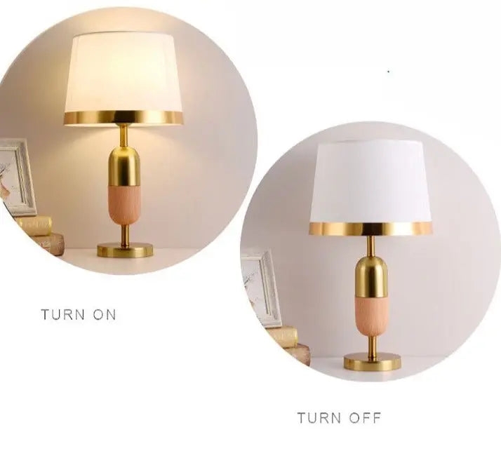 Luxury Creative Design Touch Button Table Lamp Lilou SPINGAR.COM
