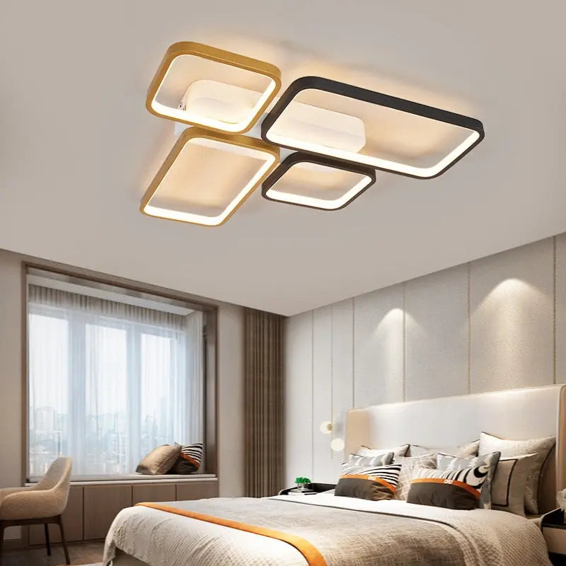 Modern LED Ceiling Lamp Leevi SPINGAR.COM